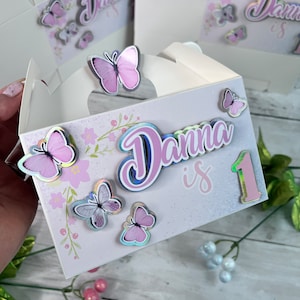 Butterfly Favor Boxes, Butterfly Party Decorations, Favor Boxes, Butterfly Birthday, Butterfly Gable Boxes, Butterfly Party, Butterfly theme