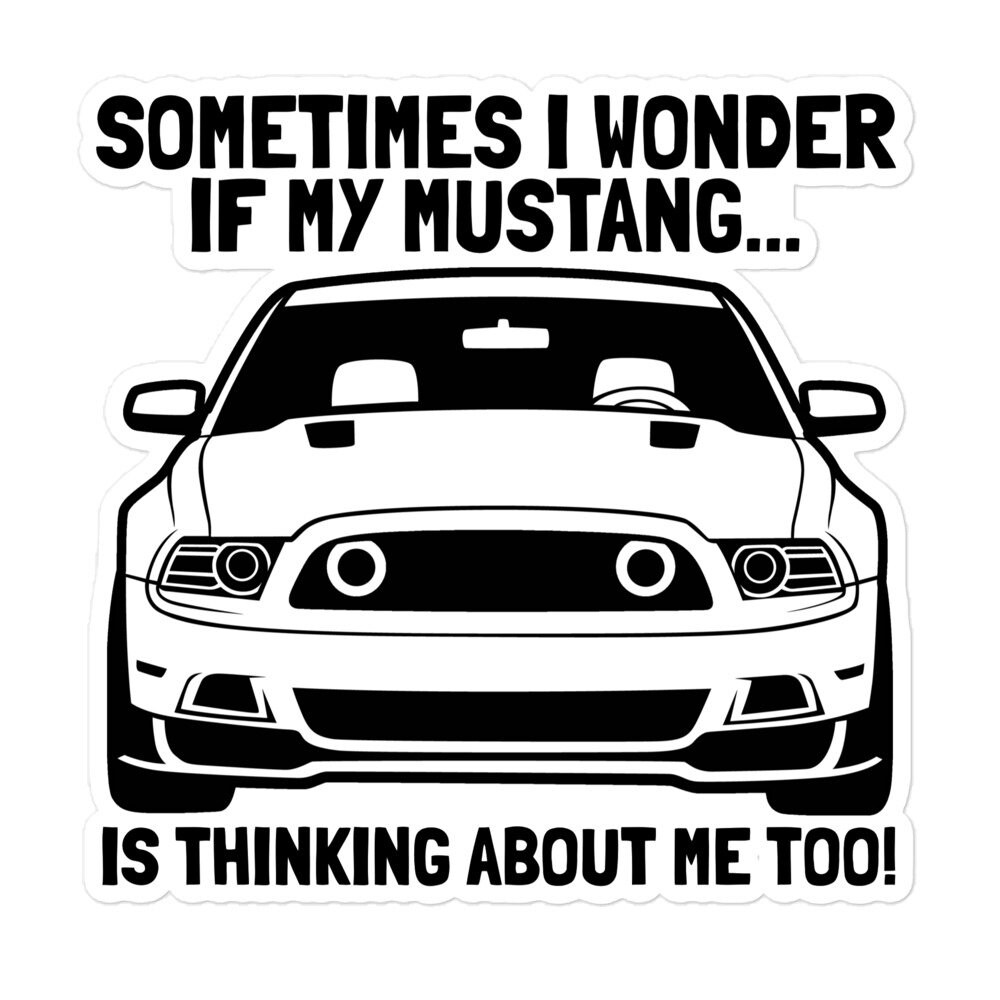 Mustang Sticker Mustang S197 Mustang Decal Mustang Gift Etsy