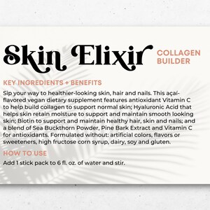Proefkaart Arbonne Skin Elixer | Digitaal bestand van 4 x 6 inch | ALLEEN digitale download | Downloaden en afdrukken 