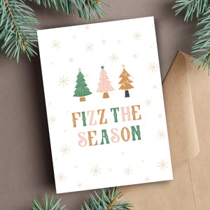 Karta świąteczna Arbonne | Karta świąteczna Fizz The Season | Energy Fizz | TYLKO do pobrania cyfrowego