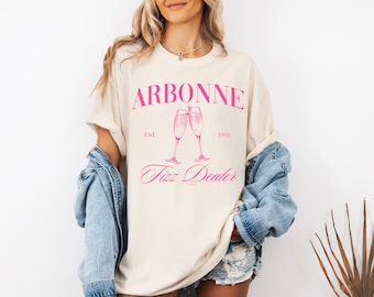 Pink Arbonne Fizz Dealer T-Shirt, Arbonne Shirts, Arbonne Gift, Arbonne Consultant Tee, BonBabe shirt, Fizz Bizz Shirt
