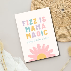 Fizz, c'est la magie des mamans | Carte de vœux Arbonne pour la fête des mères | Énergie pétillante | Téléchargement numérique uniquement