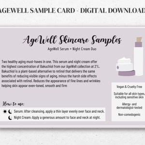 AgeWell-voorbeeldkaart | ALLEEN digitale download | Downloaden en afdrukken