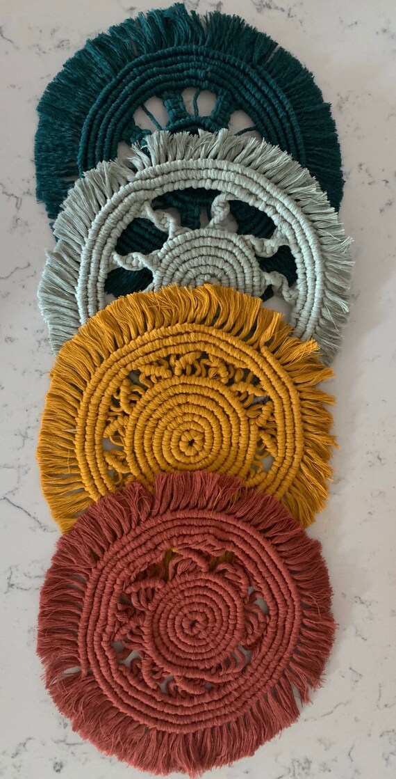 Custom Macrame Placemats Etsy