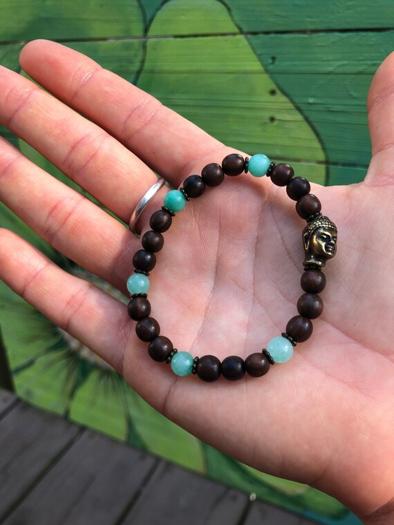 Buddha crystal bracelet deals