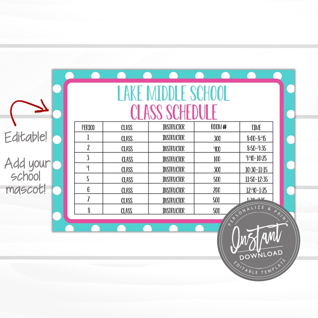 Buy Gacha Life Class Schedule Printable Letter Size Online in India 