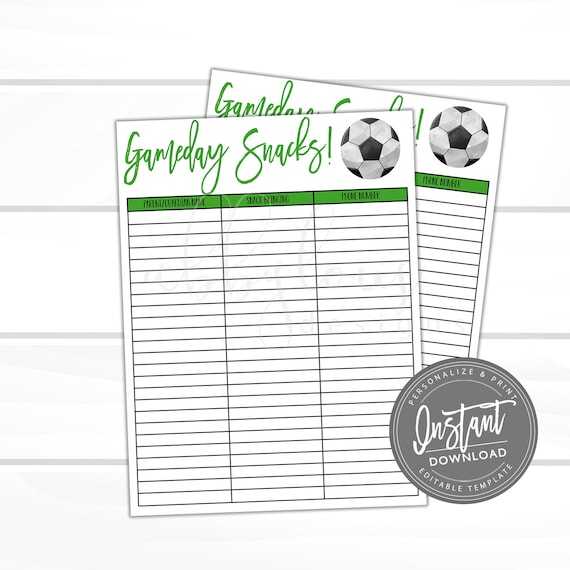 soccer-snack-schedule-template-free