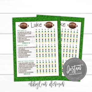 EDITABLE Chore Chart Printable, Kids Daily Check List, Editable Chore List, Chore Planner, Any Age, Editable File, Digital Template,