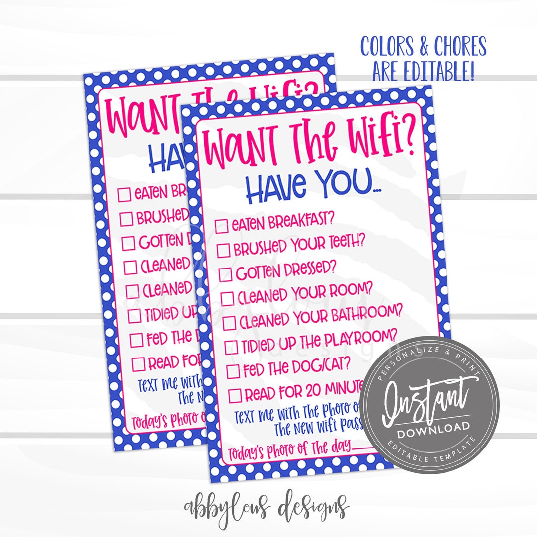EDITABLE Daily Routine Schedule Printable, Daily Schedule, Want the ...