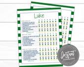 EDITABLE Chore Chart Printable, Kids Daily Check List, Editable Chore List, Chore Planner, Any Age, Editable File, Digital Template,