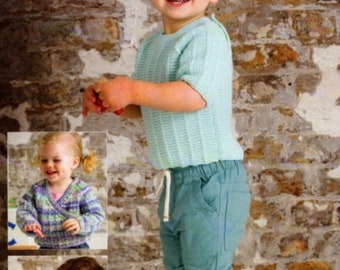 Knitting pattern, Stylecraft 9282, DK, childs top, jumper