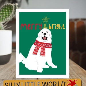 Great Pyrenees Greeting Card, blank notecard, With Envelope, Greeting Card Dog, Funny Dog Card, Gift For Dog Lover, for dog people