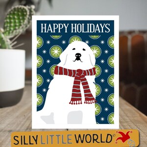 Great Pyrenees Greeting Card, blank notecard, With Envelope, Greeting Card Dog, Funny Dog Card, Gift For Dog Lover, for dog people