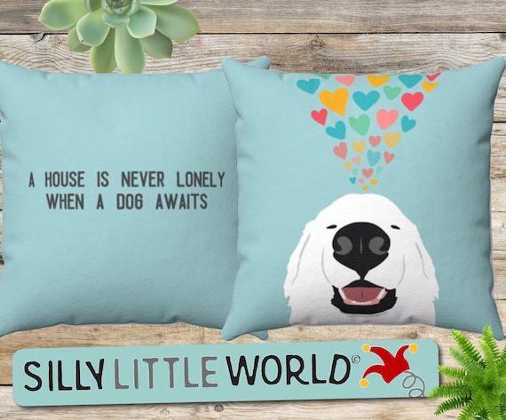 Home Is Where The Dog Is Pet Pillow Home Is Where The Dog Is Pet Pillow