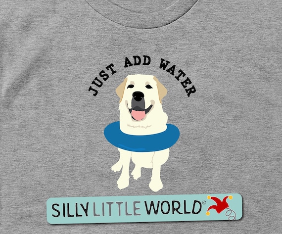 Just Add Water Labrador Dog Graphic Tee - Funny Dog Lover Gift