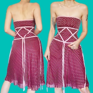 Stunning Designer Maria Grachvogel Silk Blend Strapless Dress | UK 12/US 8/EU 40 | Elegant Designer Eveningwear
