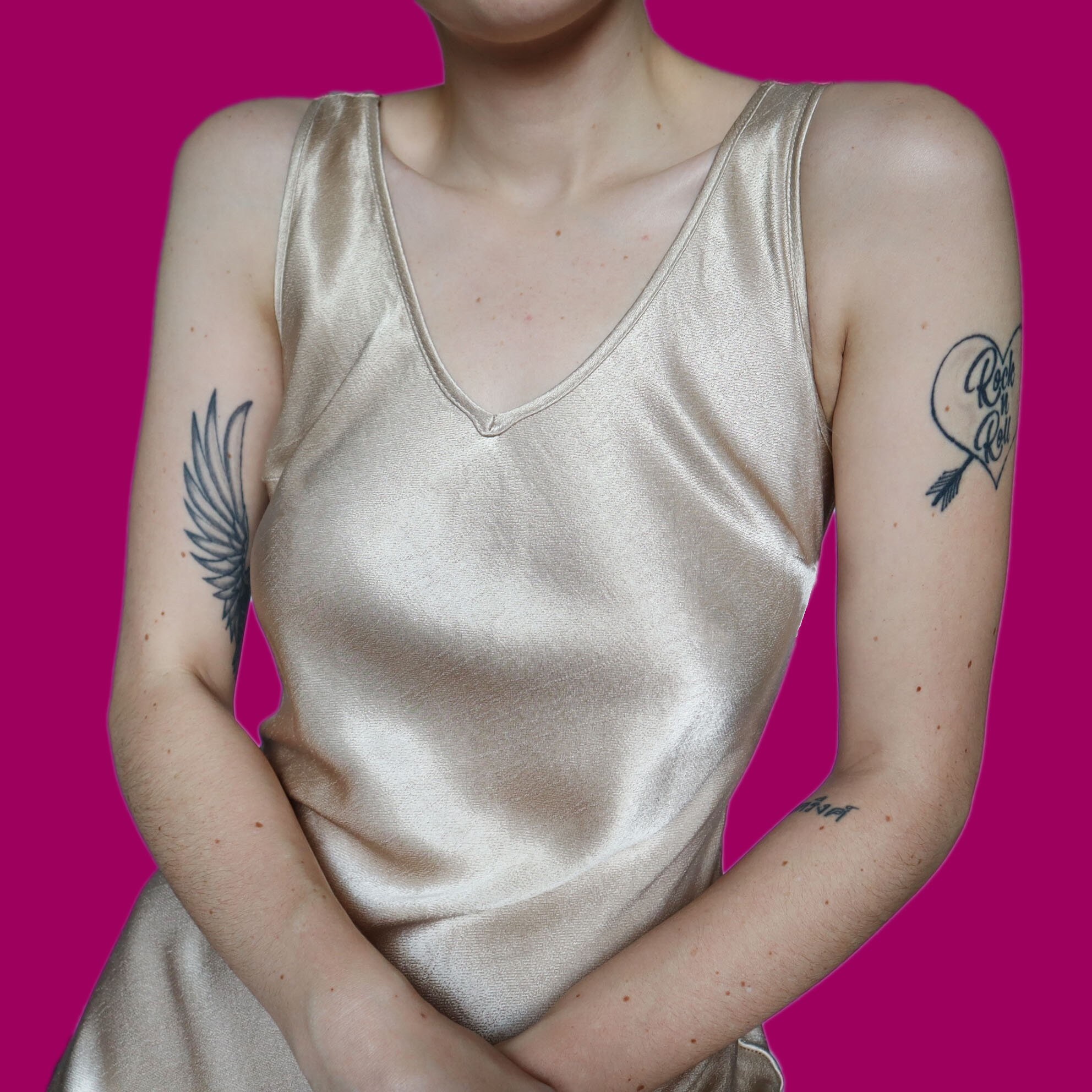 Principles store gold dress