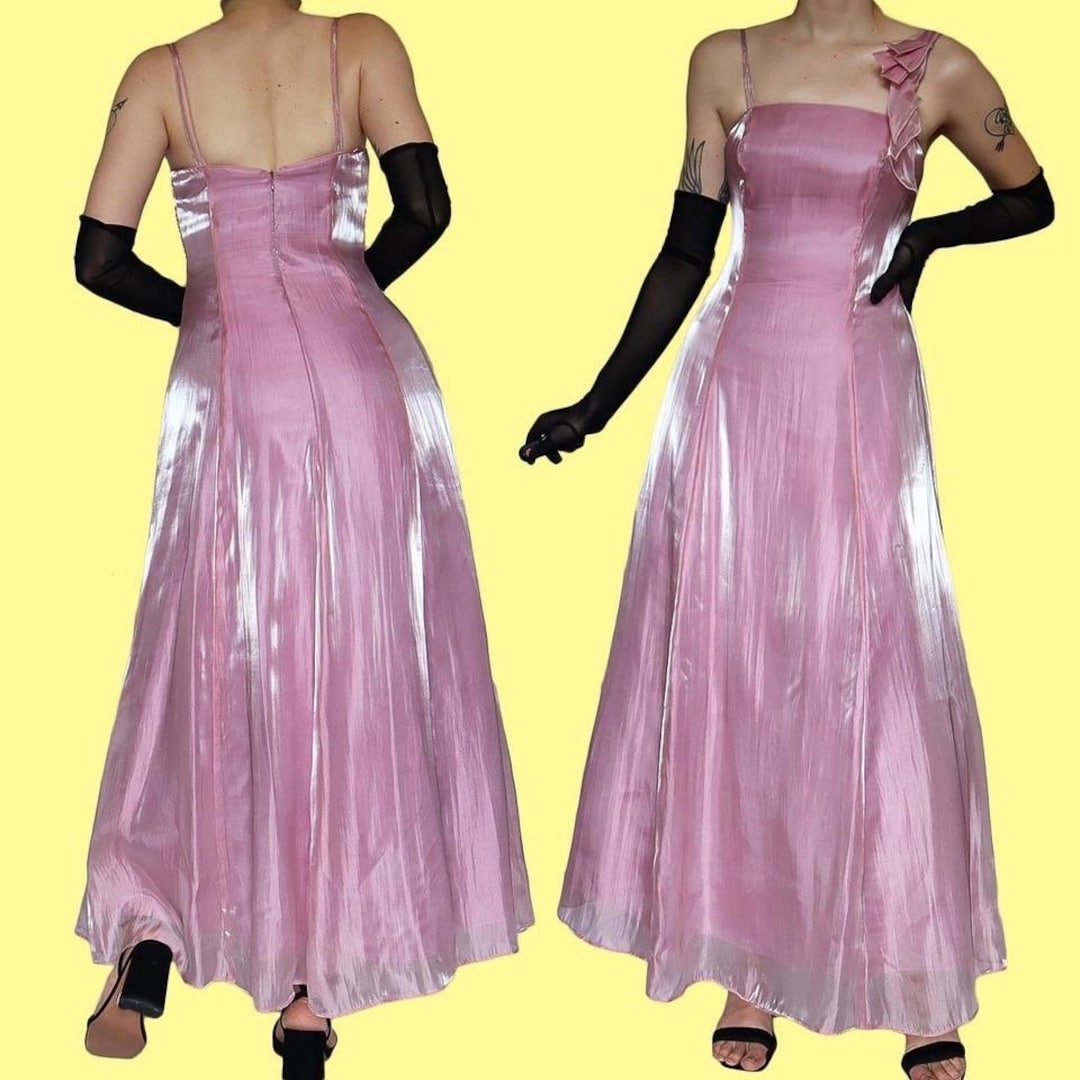 Pink gown for debut sale