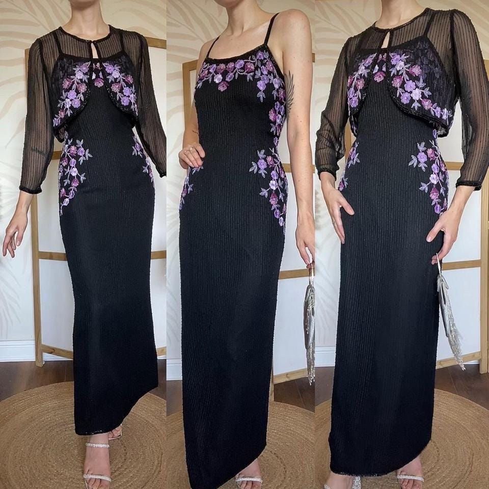 judith & charles midi purple silk flower dress Lilac Floral Casual Midi Dress: Celenia Lilac Floral / Large