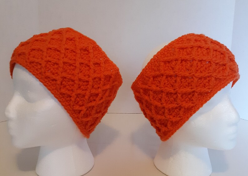 Christmas Gift Idea Handmade Winter Hat Size Medium Crocheted Headband Ear Warmer Stocking Stuffer Keep Ears Warm in Cold Weather
