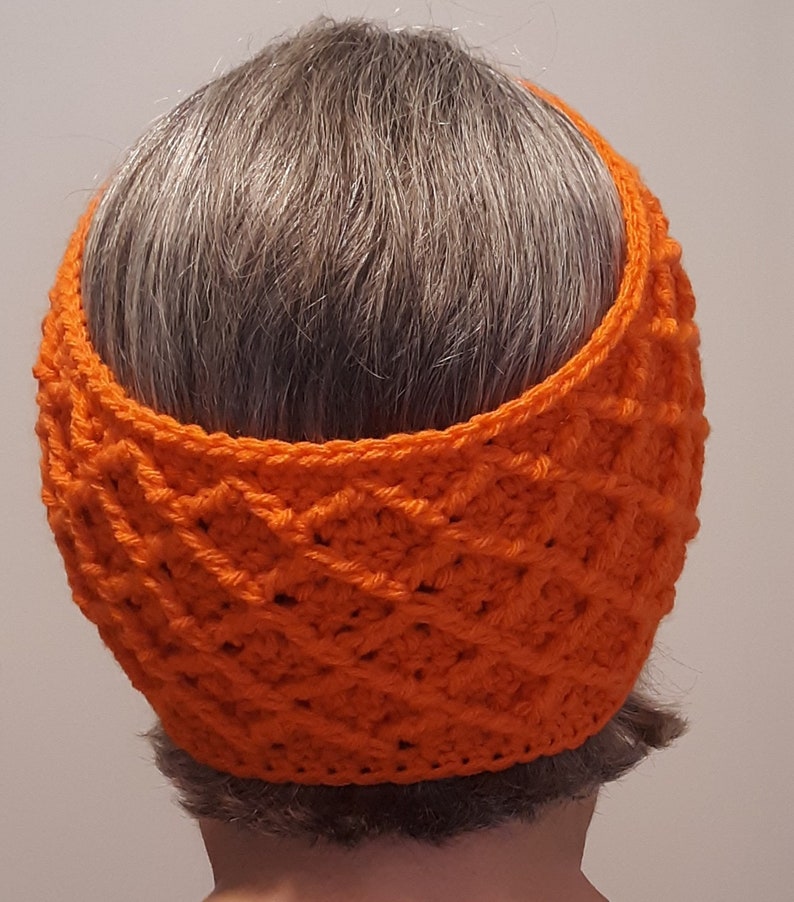 Christmas Gift Idea Handmade Winter Hat Size Medium Crocheted Headband Ear Warmer Stocking Stuffer Keep Ears Warm in Cold Weather