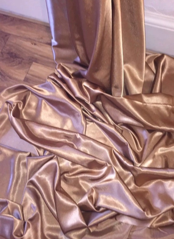 1 mtr quality silver grey crepe back satin fabric..58” wide 147cm