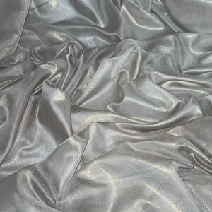 1 meter champagne/gold soft shimmer sheer chiffon fabric 58” wide