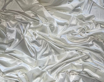 1 meter ivory luxury soft velvet/velour fabric 58” wide