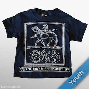 Viking On Horse - Kid&#39;s t-shirt