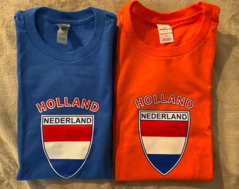 Camiseta del escudo holandés