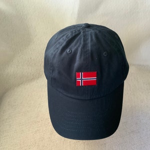 Norwegian Flag Cap - Navy