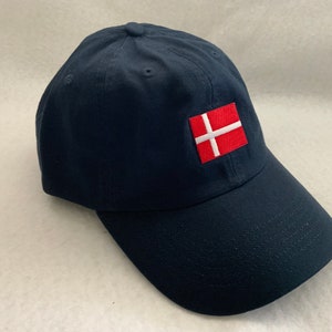 Danish Flag Cap - Navy