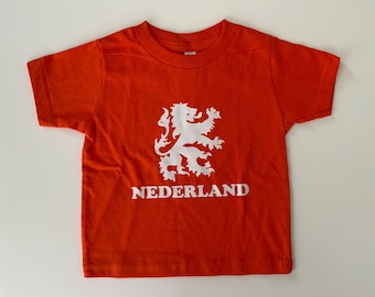 Camiseta infantil holandesa - "León holandés"