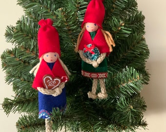 Tomte-girl ornament