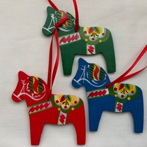 Dalahorse Ornament - Choice Of One