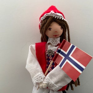 Norwegian Girl Ornament image 8