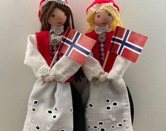 Norwegian Girl Ornament