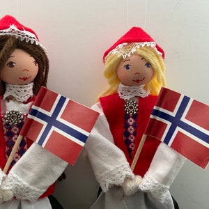 Norwegian Girl Ornament image 4