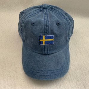 Swedish Flag Cap - Denim