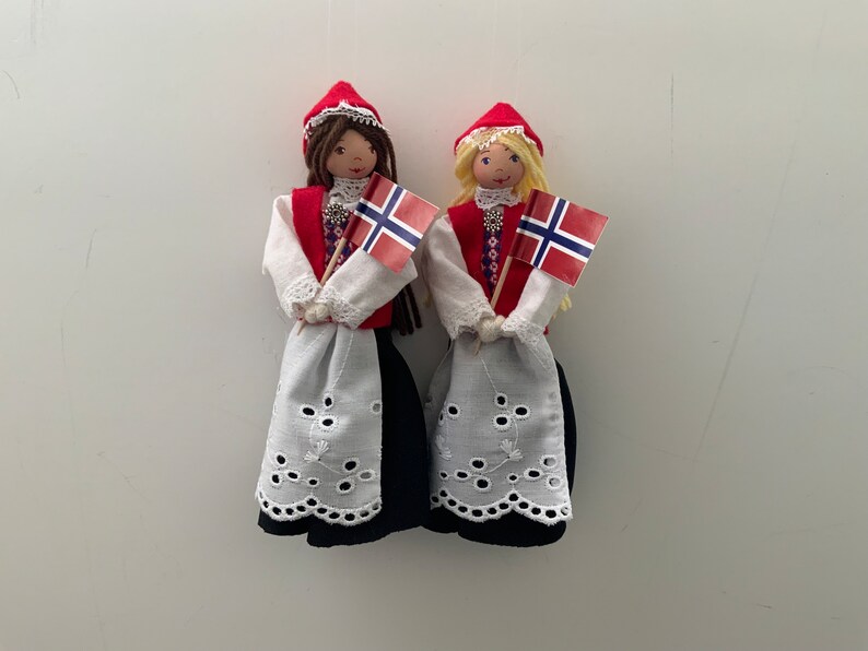 Norwegian Girl Ornament image 10