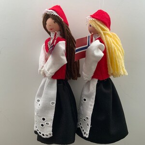 Norwegian Girl Ornament image 5