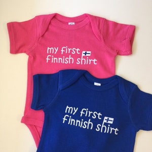 My First Finnish Shirt