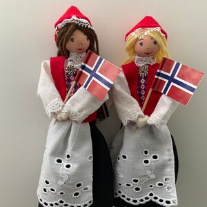 Norwegian Girl Ornament image 9