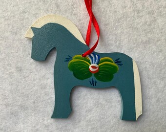 Adorno de caballo fiordo noruego - Azul vaquero