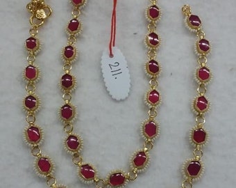 Indian Bollywood Gold Tone Fleur Bracelet Ruby pied Payal Mariée Mariage Bijoux Indian Bollywood Gold Tone Fleur Bracelet Ruby pied Payal Mariée Mariage Bijoux