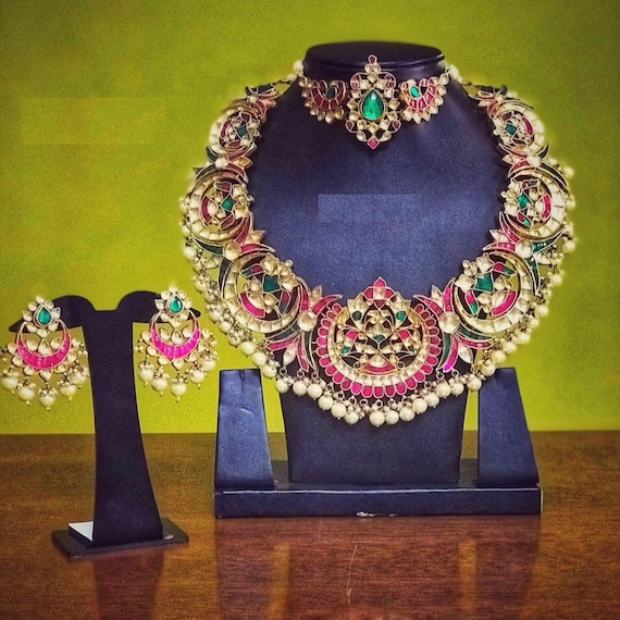 925 silver kundan jewellery deals