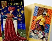 Medieval Tarot Card Deck - 78 Cards & Instructions (Lo Scarabeo)