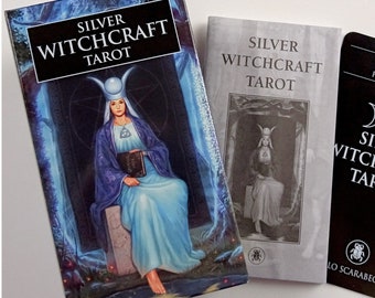 Cartes de tarot de sorcellerie d’argent – Barbara Moore (Lo Scarabeo)