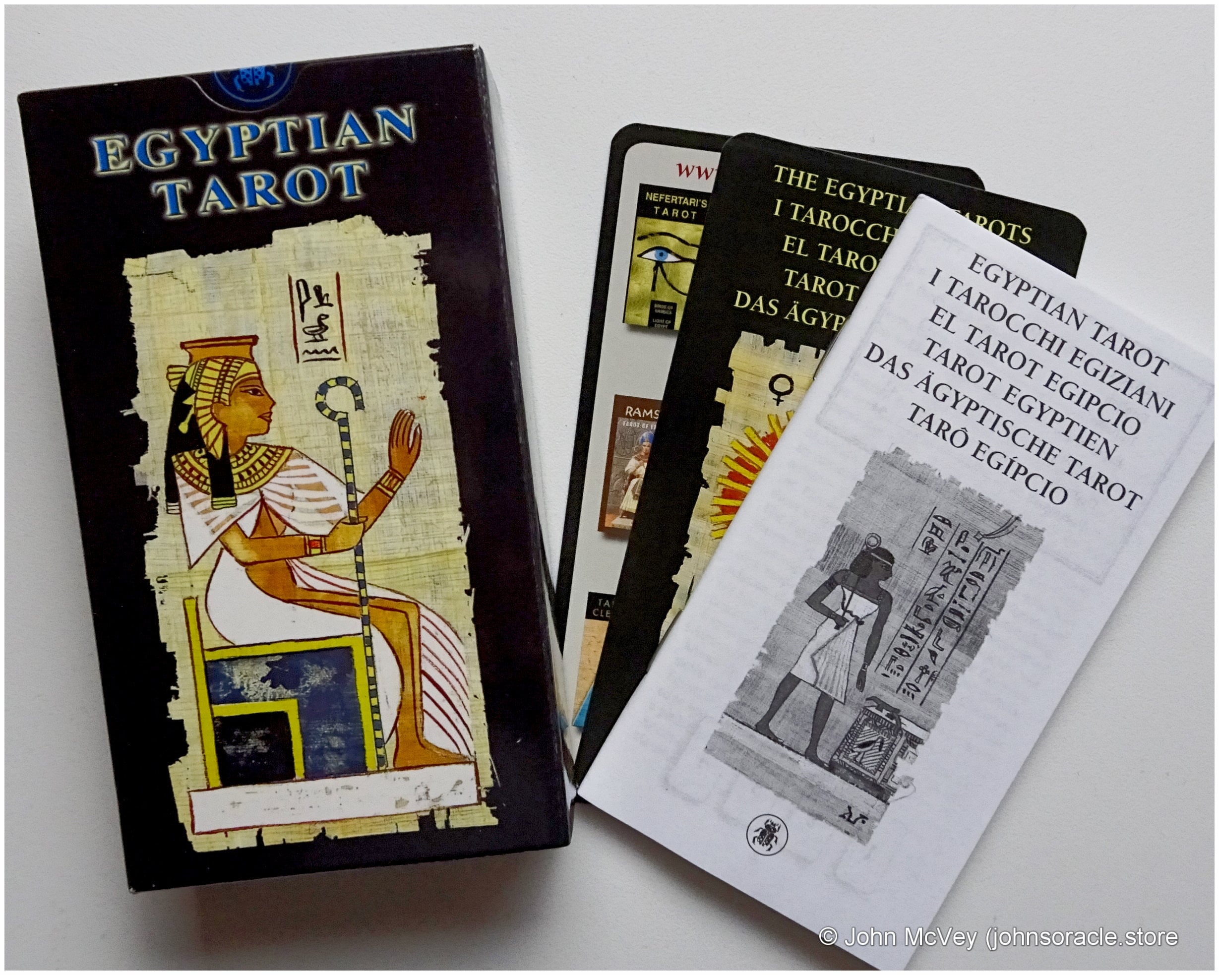Egyptian Tarot Cards - Etsy