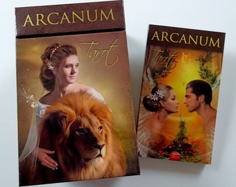 Arcanum Tarot (Lo Scarabeo) Artwork by Renata Lechner - 78 Cards with instructions